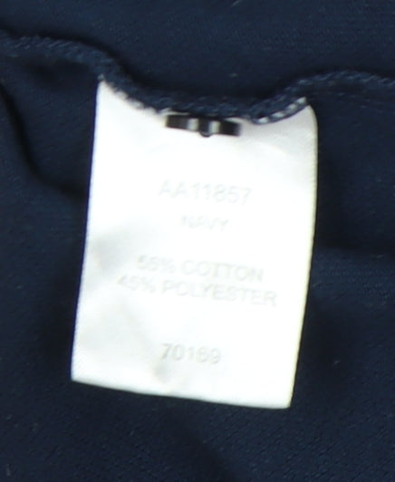 Cotton Traders Men's Blue Polo Shirt XL