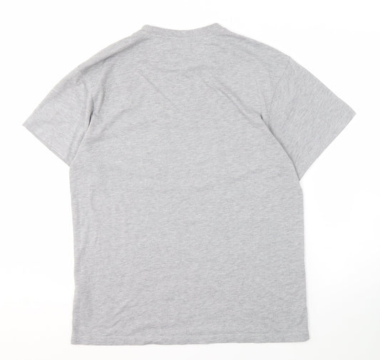 Reclaimed Vintage Grey Crew Neck Men's T-Shirt M