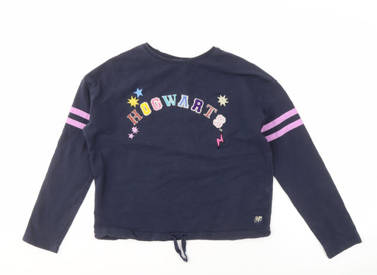 Marks and Spencer Girls Blue Harry Potter Sweatshirt 13-14 Years
