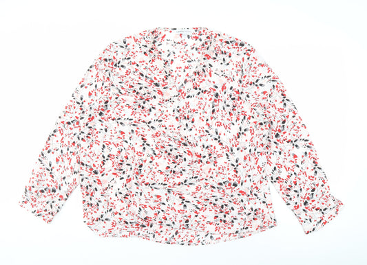 Womens UK Size 18 Capsule Multicoloured Blouse