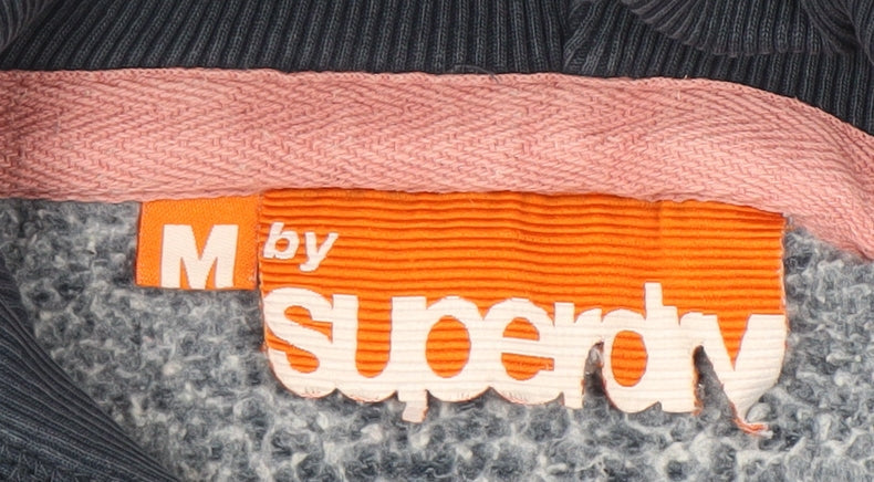 Superdry Women's Blue Pullover Hoodie, M, Logo