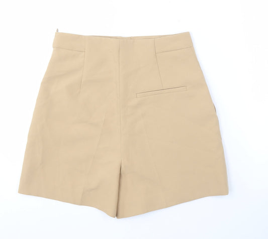 Zara Women's Beige Sailor Shorts XS Casual