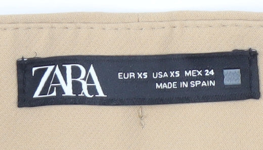 Zara Women's Beige Sailor Shorts XS Casual