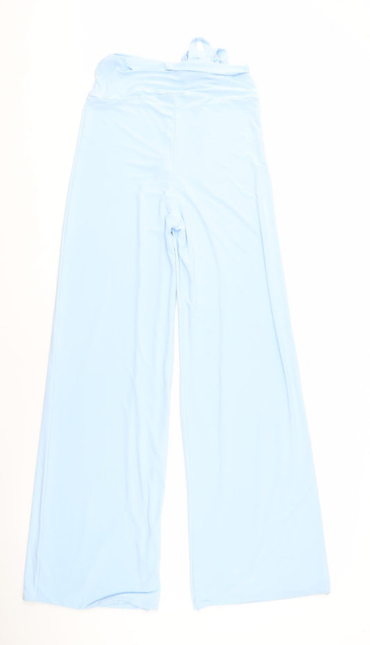 Womens UK Size 12 PRETTYLITTLETHING Blue Trousers