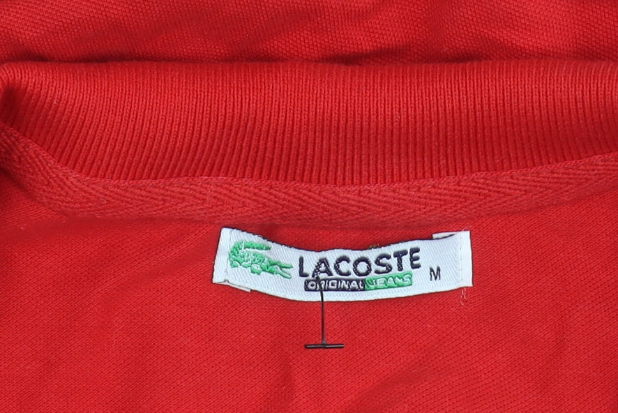 Lacoste Men's Red Polo M Regular Fit Cotton