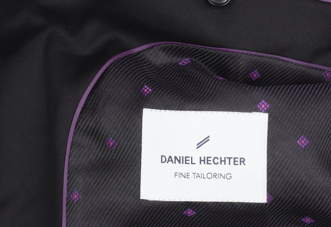 Mens UK Size 40 Daniel Hechter Regular Black Suit Tuxedo