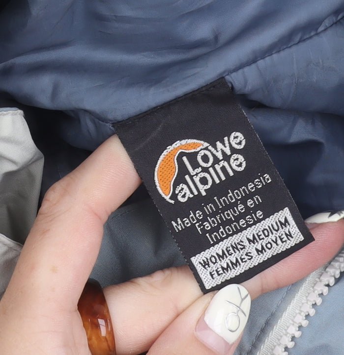 Womens UK Size M Lowe Alpine Ivory Rain Coat
