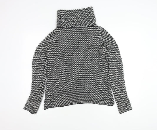 Womens UK Size Large Zara Multicoloured Pullover Jumper