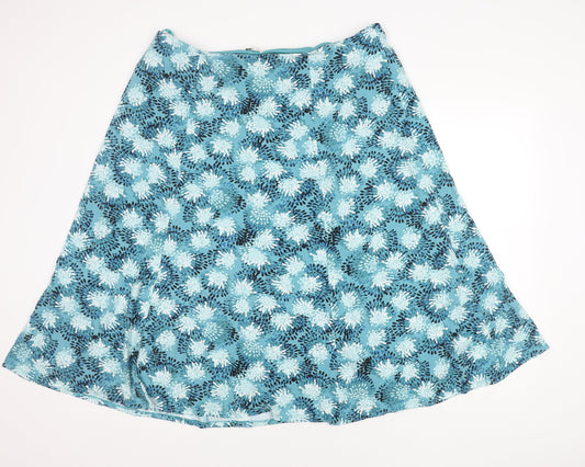 Eastex Women's Multicoloured Floral Plus Skirt