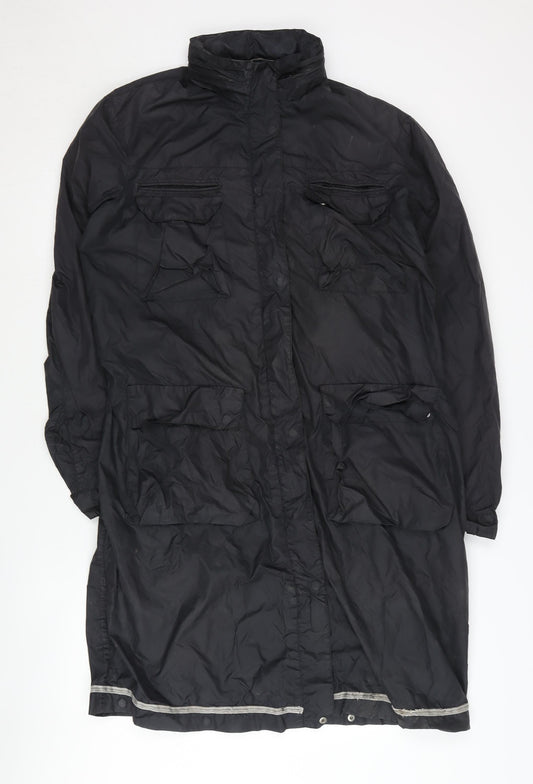 Missoni Women's Black Overcoat Size 12 Casual Stylish
