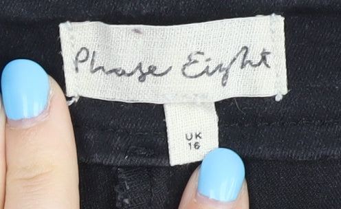 Phase Eight Women’s Black Skinny Jeans UK 16