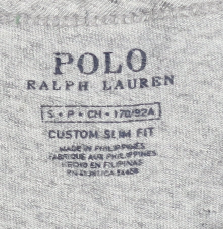 Polo Ralph Lauren Men's Grey Animal Graphic T-Shirt S