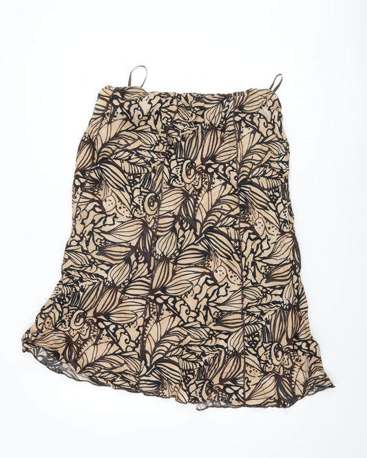 Marks and Spencer Women's Multicoloured Skirt Size 14