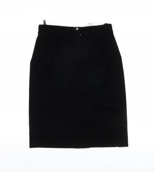 Marks & Spencer Women's Black Pencil Skirt, Size 14