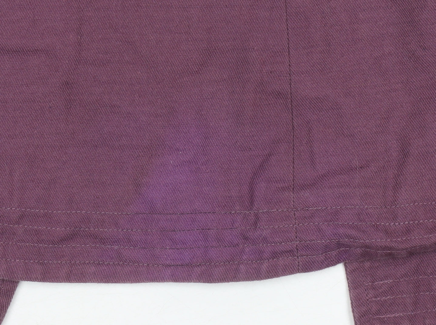 Womens UK Size 8 Topshop Purple Pea Coat