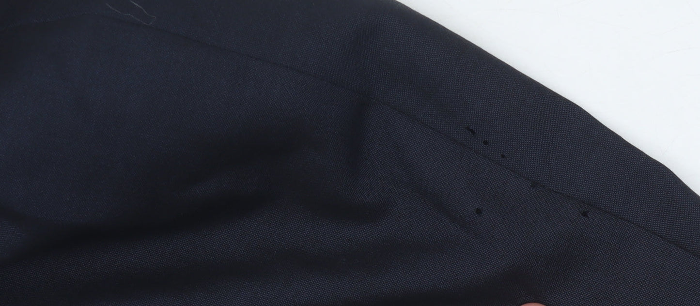 Mens UK Size 38 French Connection Regular Blue Suit Jacket