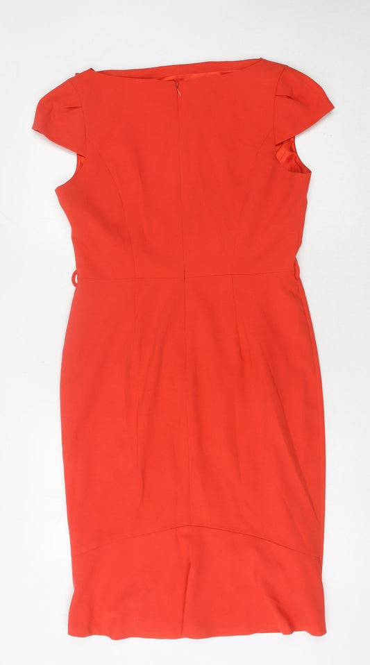 Next Women's Red Sheath Dress Size 12