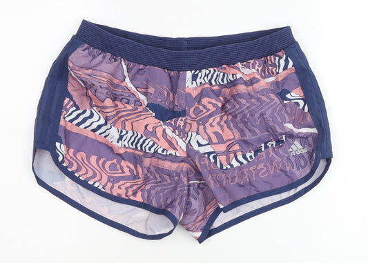 Additional front view of Adidas Women's Multicoloured Running Shorts M