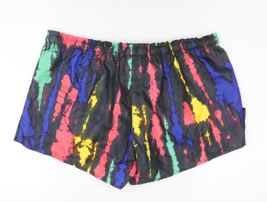 Adidas Women Multicoloured Athletic Shorts L