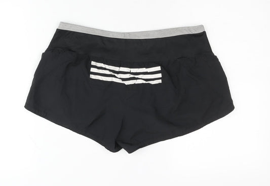 Adidas Women's Black Athletic Shorts Size M