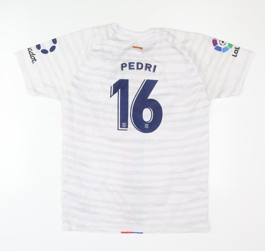 Nike Children Pedri Away Shirt White - Age 16