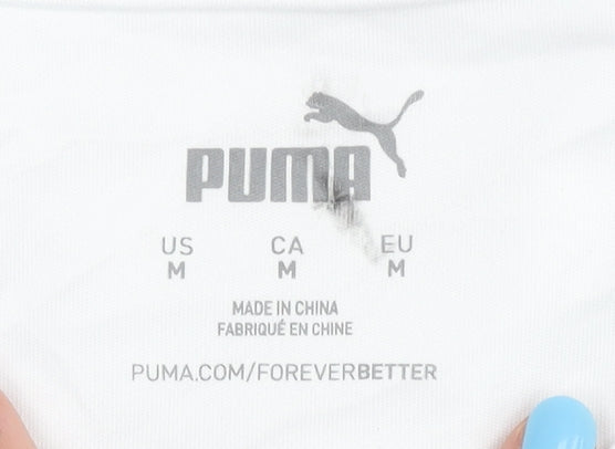 Additional view of Puma Deutschland Home Shirt White Medium Adults Short Sleeves