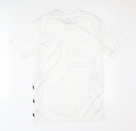 Back view of Puma Adult Germany Away Football Shirt - White, S