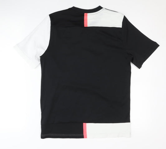 Adidas Juventus Childrens Home Shirt Black 13-14 Years