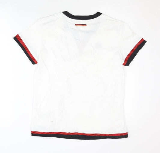 Adidas Womens White Germany Home Shirt - Good Condition