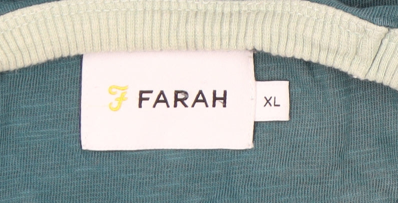 Mens UK Size XL Farah Green T-Shirt