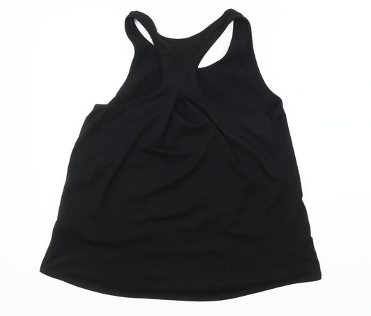 Marks and Spencer Women's Black Tank Top Size 10