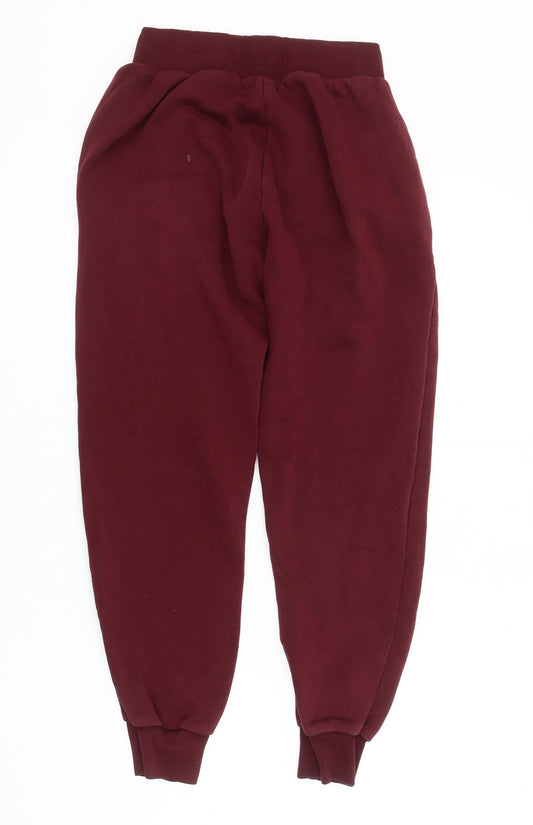 McKenzie Men's Burgundy Jogger Sweatpants Size M