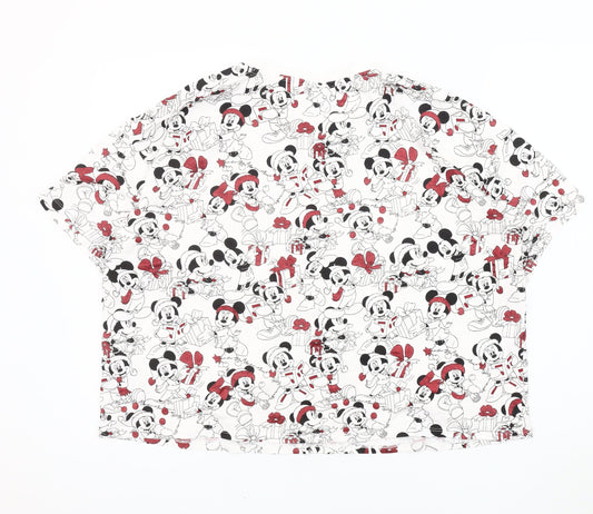 George Women's Multicoloured Cartoon T-Shirt Size L