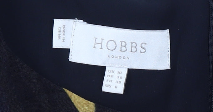Hobbs Women's Multicoloured Shift Dress Size 10