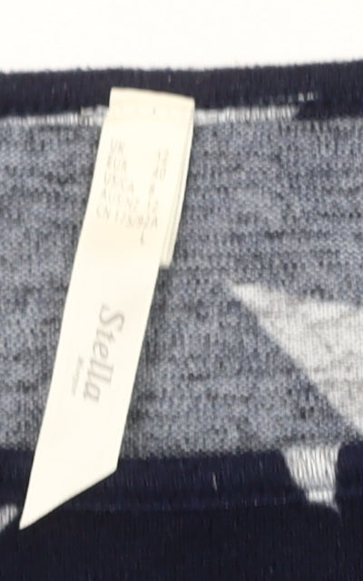 Womens UK Size 12 Stella Navy Pullover Jumper