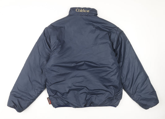 Mens UK Size L Caldene Blue Basic Jacket