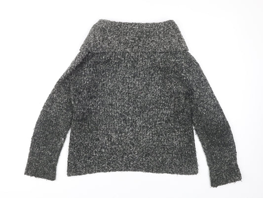 Womens UK Size M Marks and Spencer Grey Pullover Jumper