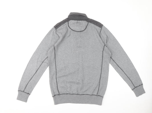 Next Men's Grey Pullover Jumper Size M