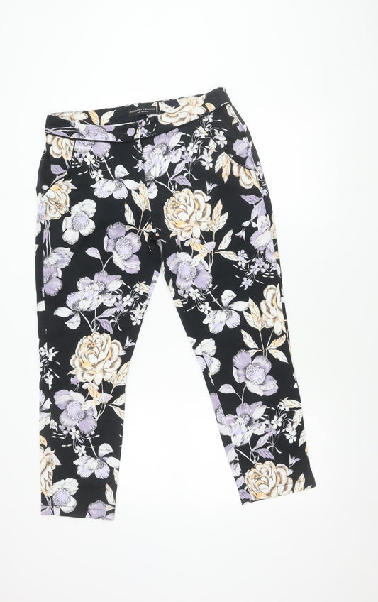 Womens UK Size 12 Dorothy Perkins Casual Multicoloured Trousers
