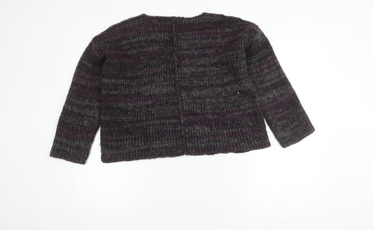 Womens UK Size S Capri Multicoloured Cardigan Jumper