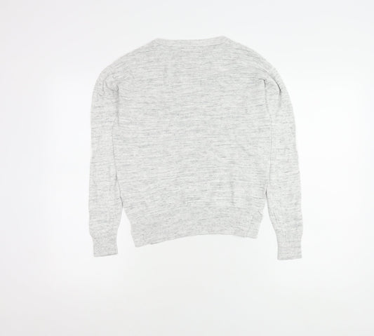Womens UK Size 6 NEXT Grey Pullover Jumper