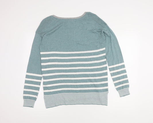 Womens UK Size 10 NEXT Blue Pullover Jumper