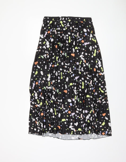 ASOS Women's Multicoloured Midi Pleated Skirt Size 12