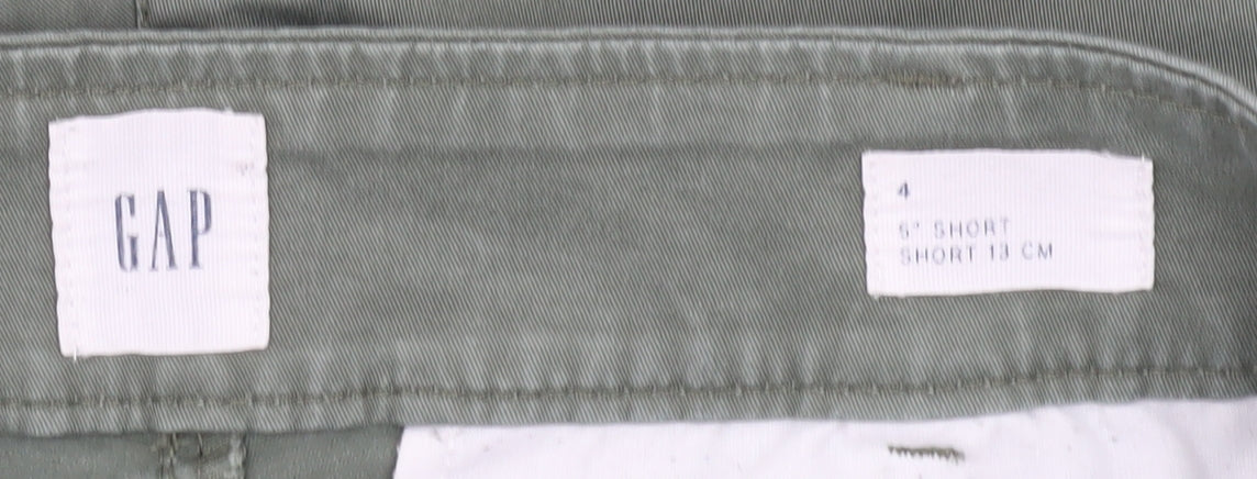 GAP Women's Green Chino Shorts Size 4