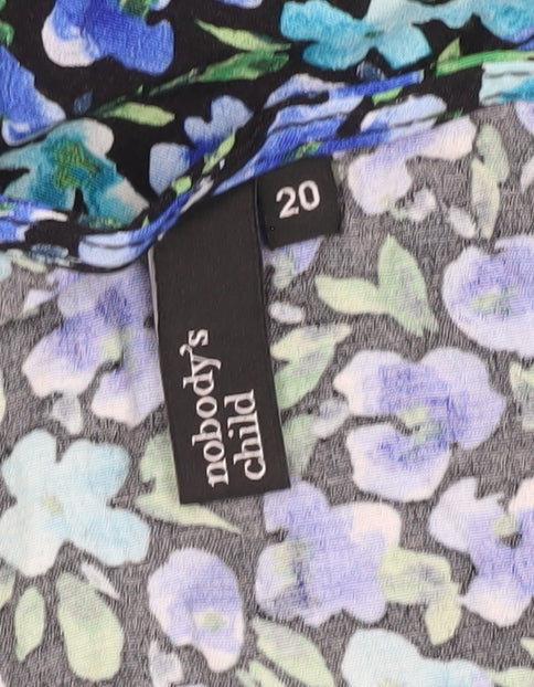 Nobody's Child Women's Multicolour A-Line Dress, Size 20