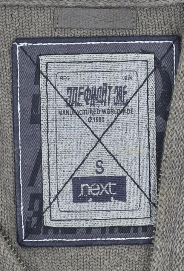 Next Men's Brown Pullover High Neck Jumper S