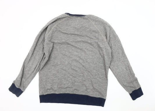 American Eagle Men's Grey XL Pullover Jumper