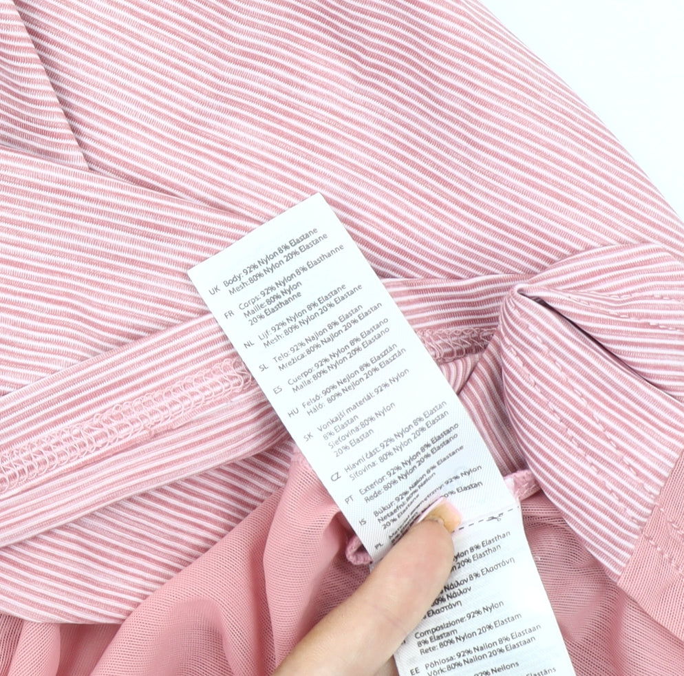 USA Pro Pink Women’s Racerback Tank Top Size 8