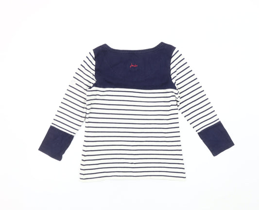 Womens UK Size 6 Joules Multicoloured Basic T-Shirt