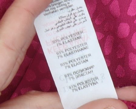 Nobody's Child Pink Animal Print Playsuit, Size 8